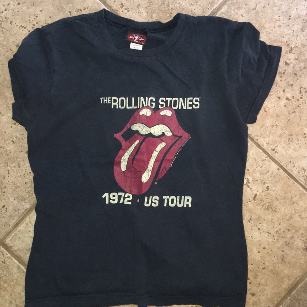 Rolling Stones 1972 US Tour Graphic Tee